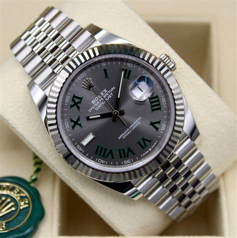 rolex datejust 41 grüne ziffern|rolex datejust 41 specifications.